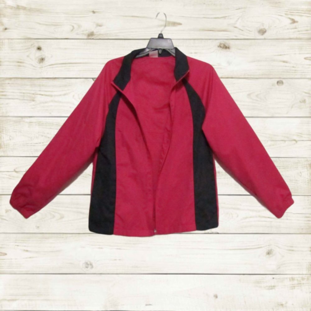 Danskin now womens  size XL light jacket windbreaker pink Nwot